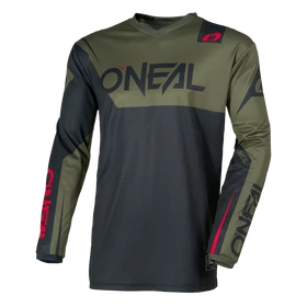 ONeal Element Racewear hosszú ujjú mez fekete-oliva - RideShop.hu