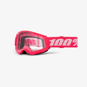 Ride 100% Strata 2 Pink zárt szemüveg víztiszta lencsével - RideShop