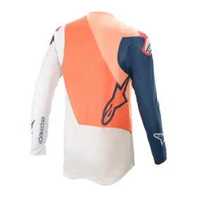 Alpinestars Supertech Blaze hosszú ujjú mez fehér-narancs - RideShop