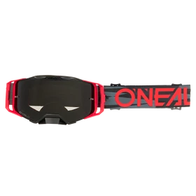 ONeal B33 Ictus zárt szemüveg tükrös lencsével fekete-piros - RideShop