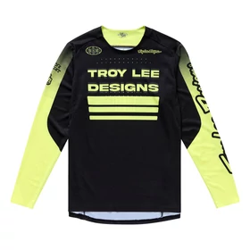 Troy Lee Designs Sprint Segment hosszú ujjú mez fekete-neon sárga