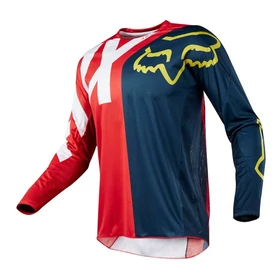 FOX 360 Preme hosszú ujjas mez kék-piros - RideShop.hu