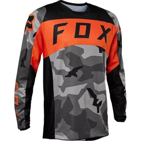 Fox 180 BNKR LIMITÁLT hosszú ujjas mez terepminta-narancs -RideShop.hu