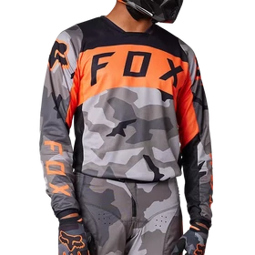 Fox 180 BNKR LIMITÁLT hosszú ujjas mez terepminta-narancs -RideShop.hu