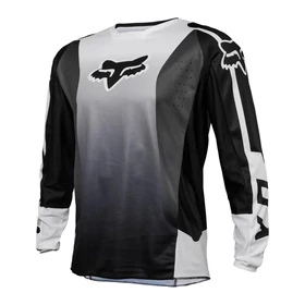 FOX 180 Leed hosszú ujjas mez fekete-fehér - RideShop.hu