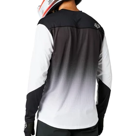 FOX Flexair hosszú ujjas mez fekete-fehér - RideShop.hu