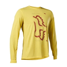 FOX Ranger Dr hosszú ujjú mez sárga - RideShop.hu