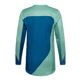 FOX Flexair Fracture hosszú ujjú mez kék-zöld - RideShop.hu