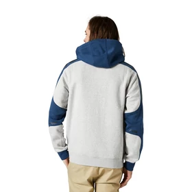 FOX Karrera prémium kapucnis pulóver szürke - RideShop.hu