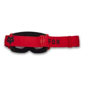Fox Main Core zárt szemüveg piros víztiszta lencsével - RideShop.hu