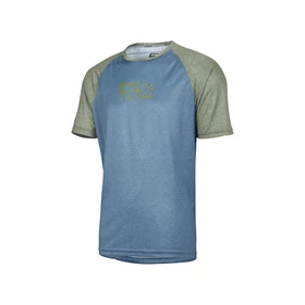 iXS Progressive 8.1 rövid ujjas mez kék-oliva zöld