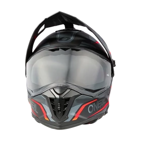 ONeal A-SRS Spike motoros sisak plexivel fekete-narancs - RideShop.hu