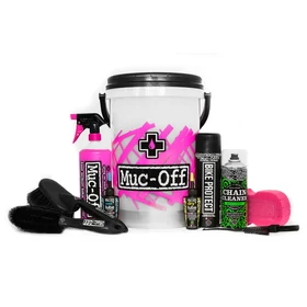 MUC OFF Bucket tisztító-olajozó-ápoló szett vödörrel RideShop.hu