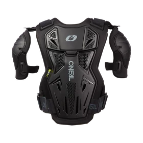 Az ONEAL továbbfejlesztett mellvértje IPX védelemmel GYEREKEKNEK Könnyű műanyag borítással IPX ütésre keményedő habvédelemmel a műanyag alatt