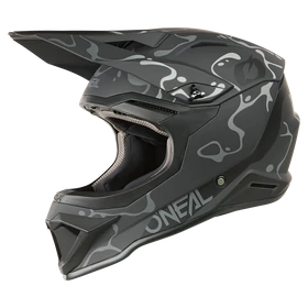 ONeal 1Series Splash motocross sisak fekete-szürke - RideShop.hu