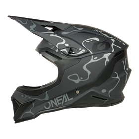 ONeal 1Series Splash motocross sisak fekete-szürke - RideShop.hu