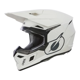 ONeal 3Series Solid motocross sisak matt fehér - RideShop.hu