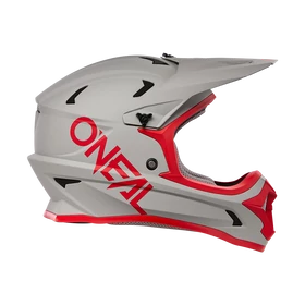 ONeal Sonus Solid kerékpáros sisak matt szürke-piros - RideShop.hu