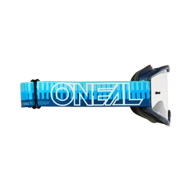 Oneal B10 Stripped zárt szemüveg kék víztiszta lencsével - RideShop.hu