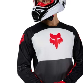 FOX 180 Flow hosszú ujjas mez fehér-piros - RideShop.hu