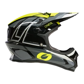 ONeal Sonus Split V23 kerékpár fullface sisak szürke-zöld- RideShop.hu