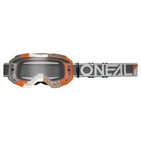 Oneal B10 Duplex szemüveg szürke-narancs víztiszta - RideShop.hu