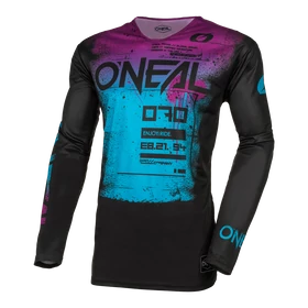 Oneal Mayhem Scarz hosszú ujjas mez fekete-kék - RideShop.hu