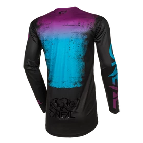 Oneal Mayhem Scarz hosszú ujjas mez fekete-kék - RideShop.hu