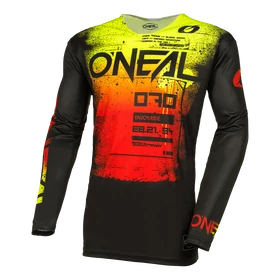 Oneal Mayhem Scarz hosszú ujjas mez fekete-piros - RideShop.hu