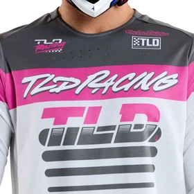 Troy Lee Designs Sprint Fifty-50 hosszú ujjú mez fehér-pink - RideShop