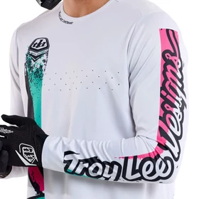 Troy Lee Designs Sprint Full Pull hosszú ujjú mez fehér - RideShop.hu