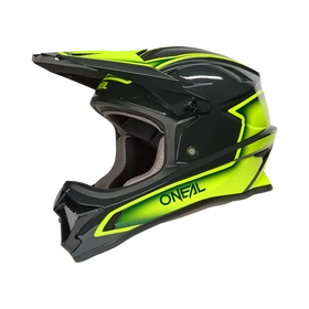 ONeal Sonus Slick kerékpáros fullface sisak szürke-neon sárga - RideShop.hu