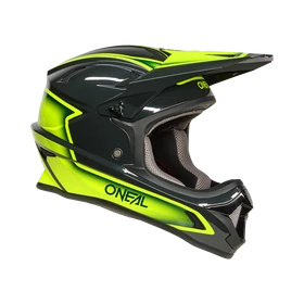 ONeal Sonus Slick kerékpáros fullface sisak szürke-neon sárga - RideShop.hu