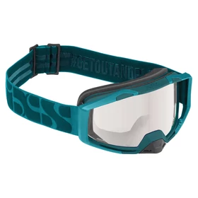 iXS Trigger zárt szemüveg víztiszta lencsével kékeszöld - RideShop.hu