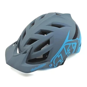 Troy Lee Designs A1 Drone kerékpáros enduro sisak világos szürke-kék