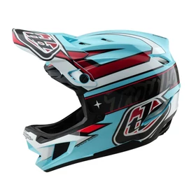 Troy Lee Designs D4 MIPS Linear kerékpáros bukósisak kék - RideShop.hu