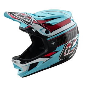 Troy Lee Designs D4 MIPS Linear kerékpáros bukósisak kék - RideShop.hu