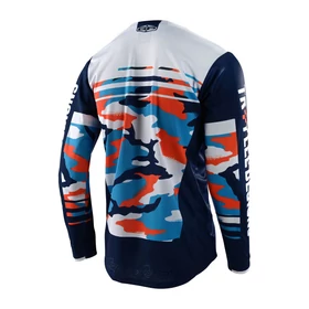 Troy Lee Designs GP Formula Camo mez kék-narancs - RideShop.hu