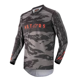 Alpinestars Racer Tactical hosszú ujjú mez szürke-piros - RideShop.hu
