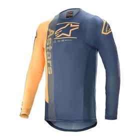 Alpinestars Supertech Foster hosszú ujjú mez kék-narancs - RideShop.hu