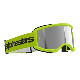 Alpinestars Vision 3 Wordmark sárga szemüveg tükrös lencsés - RideShop