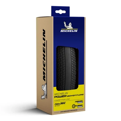 MICHELIN KÜLSŐ POWER ADVENTURE CLASSIC V2 700X42C COMPETITION LINE KEVLAR GUM-X TS TLR (707224) - RideShop.hu