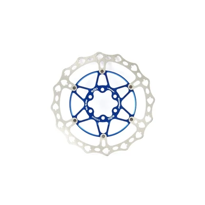 a2Z Teppan-Yaki TY-SPV-TS 6 csavaros féktárcsa [Kék, 203 mm, pikk] - RideShop.hu