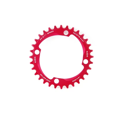 a2Z Narrow Wide (BCD: 104) 4 furatos szimmetrikus lánctányér [piros, 30] - RideShop.hu