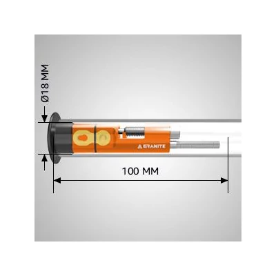 Granite Stash chain tool, kormányban tárolható láncbontó [fekete] - RideShop.hu