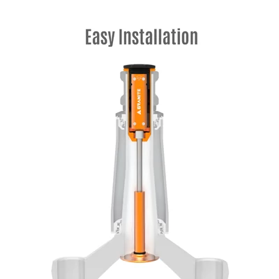 Granite Stash Multi-Tool villanyakban tárolható zsebszerszám [narancs, tapered] - RideShop.hu