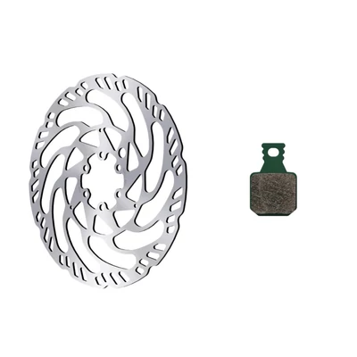 Magura MT eSTOP MDR-C 6 csavaros féktárcsa + 8S fékpofa szett [180 mm] - RideShop.hu