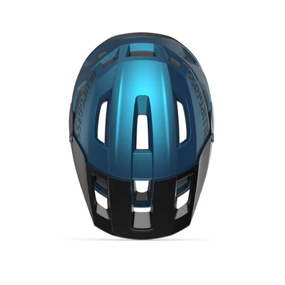 Bluegrass Rogue kerékpáros sisak [matt fekete-metál pávakék, 56-58 cm (M)] - RideShop.hu