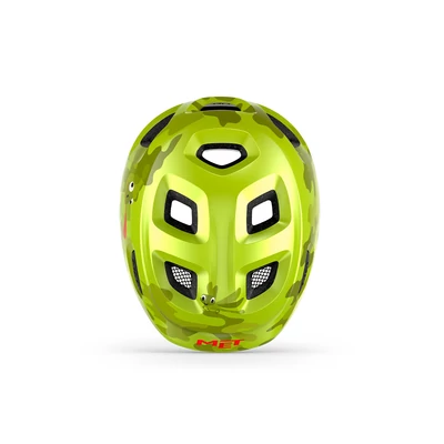 MET Hooray gyermek kerékpáros sisak [fényes lime-kaméleon, 46-52 cm (XS)] - RideShop.hu