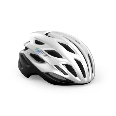 MET Estro Mips kerékpáros sisak [fehér-holografikus, 56-58 cm (M)] - RideShop.hu